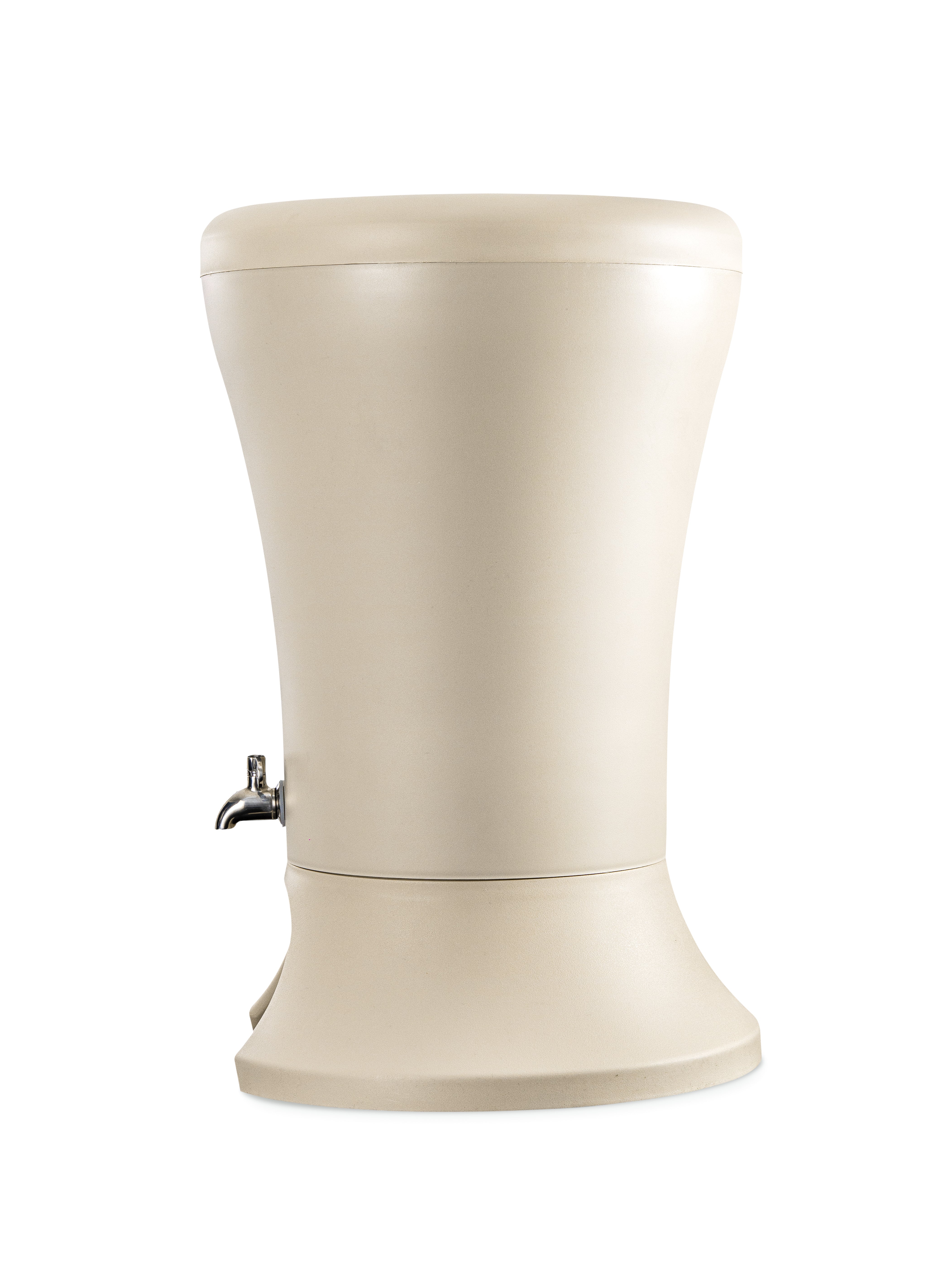Ecofiltro Mazari Sand Beige natural gravity water filter with durable beige container.